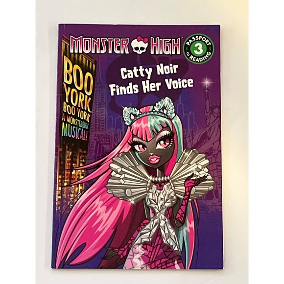 Monster High Catty Noir Finds Her Voice Level 3 Kids Book Guided Reading School - Picture 1 of 3